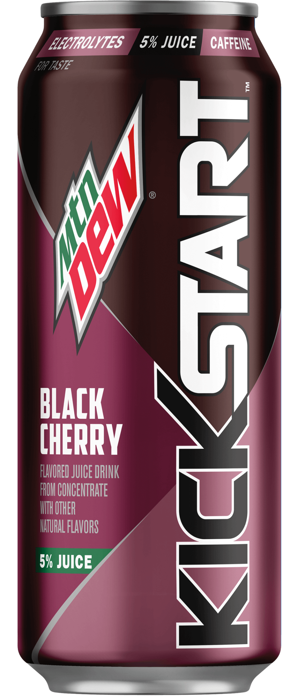  MTN DEW KICKSTART® BLACK CHERRY Bottle