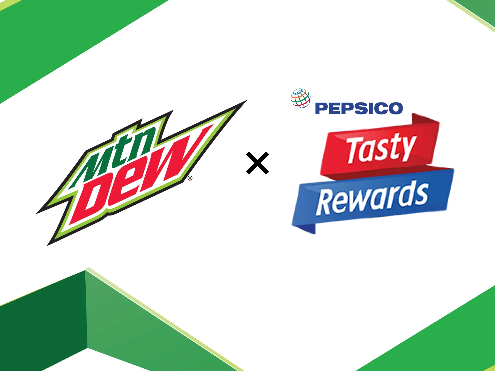 Mountaindew and PepsiCo Tasty Rewards